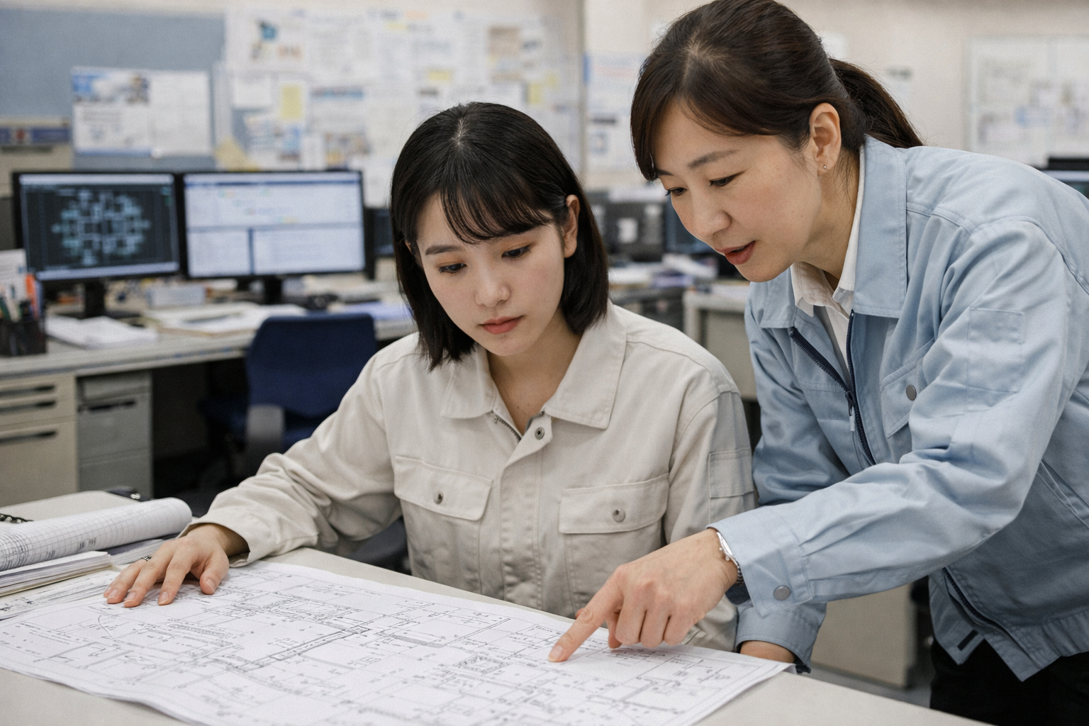 埼玉の金子設計で働く建築設備CADオペ・設計補助アシスタント募集｜ブランクOK・時短相談可